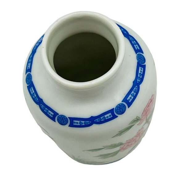 Franklin Mint Famille Rose Mini Imperial Collection Dynasty Vase 1980 Japan - Picture 5 of 8